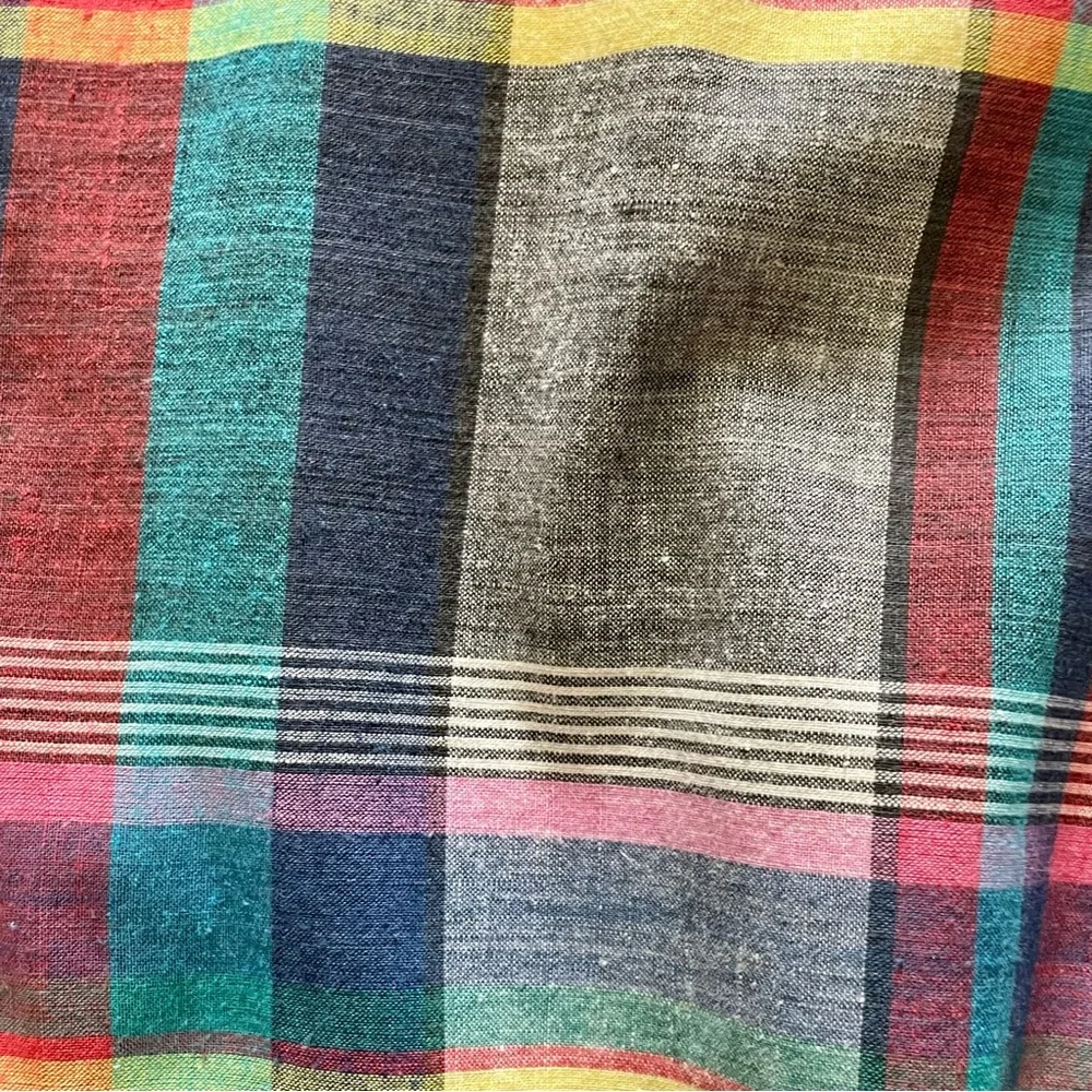 Vintage Tyson’s Menswear Inc. Colorful Plaid Two-Button Sports Coat Blazer 44L - Picture 7 of 16